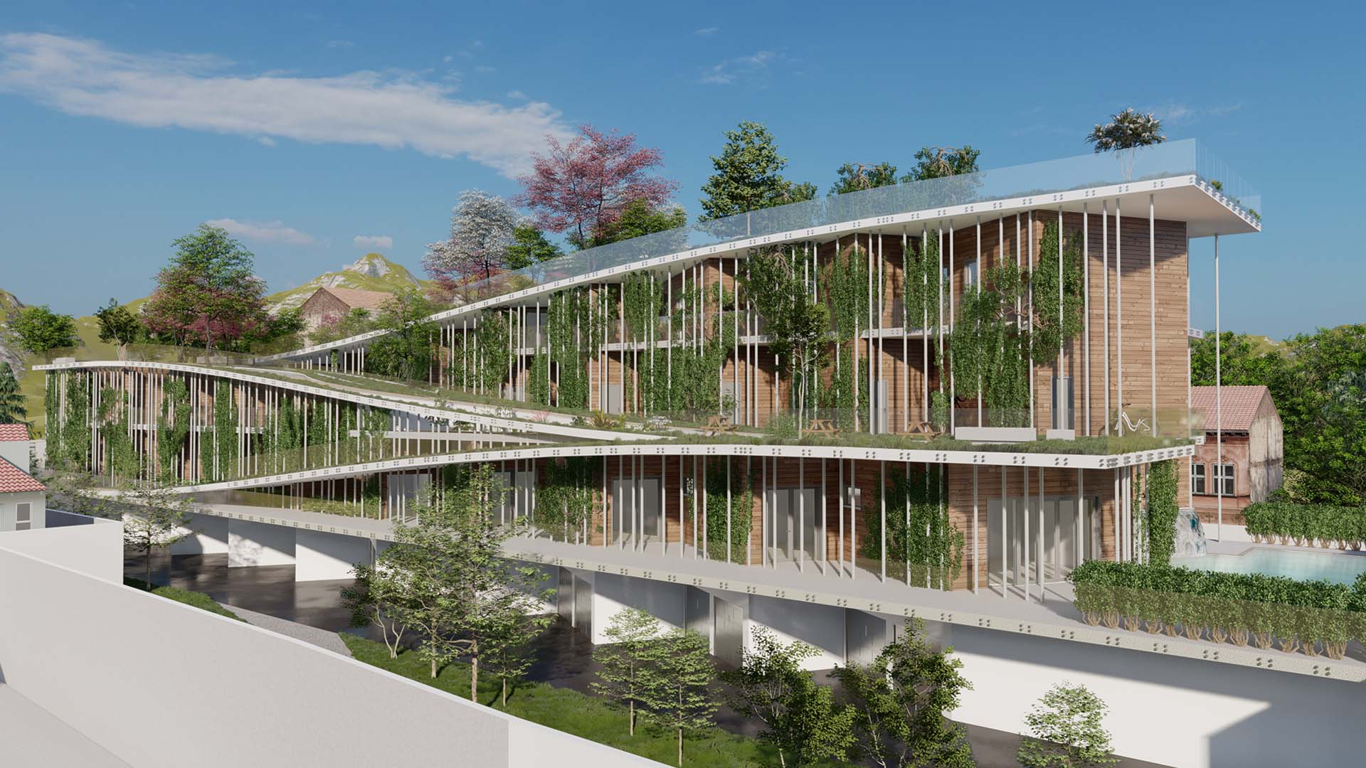The Green Hill_Nuovo Complesso Residenziale Ecosostenibile_Cantù Urges architettura e rigenerazione urbana