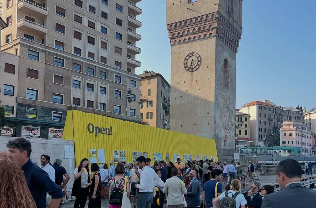 La nuova vita dei tubi del Palasport per OPEN! Studi Aperti 2025