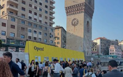 La nuova vita dei tubi del Palasport per OPEN! Studi Aperti 2025