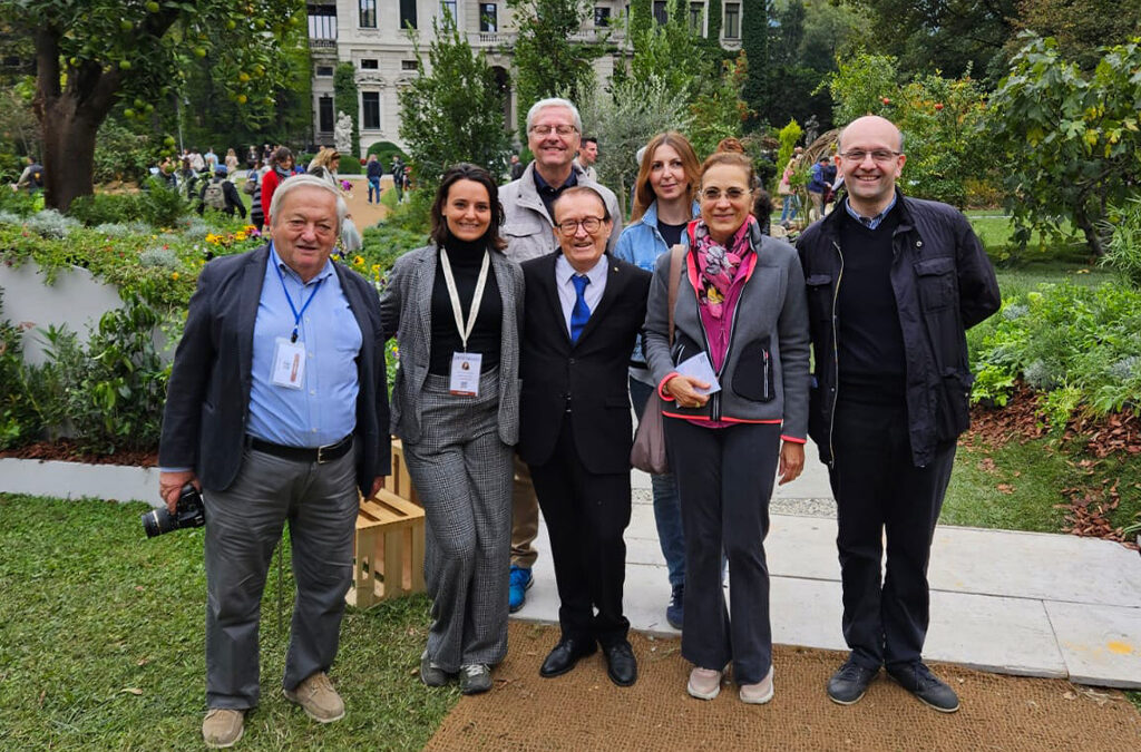 Il colonnello Giuliacci a Orticolario per “Eden floreale e cambiamenti climatici”