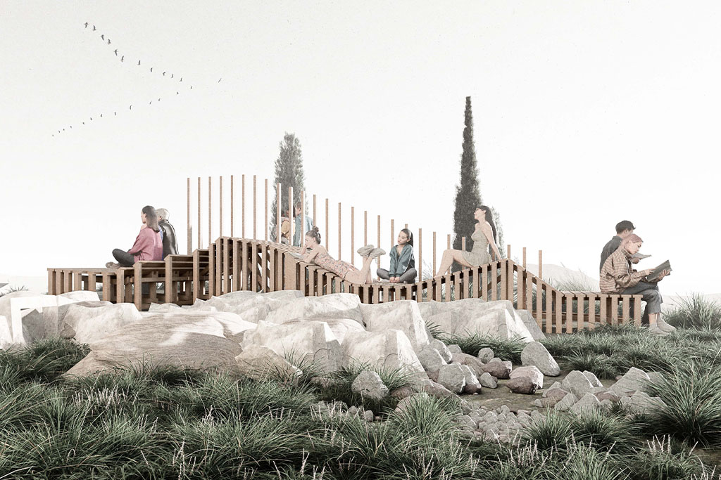 Geometrie dell'Orizzonte 1 FeM render 2