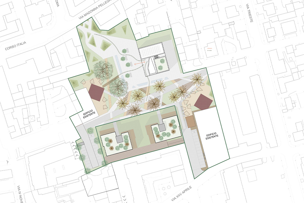 Centro polifunzionale Bareggio Hub 2 Bareggio map